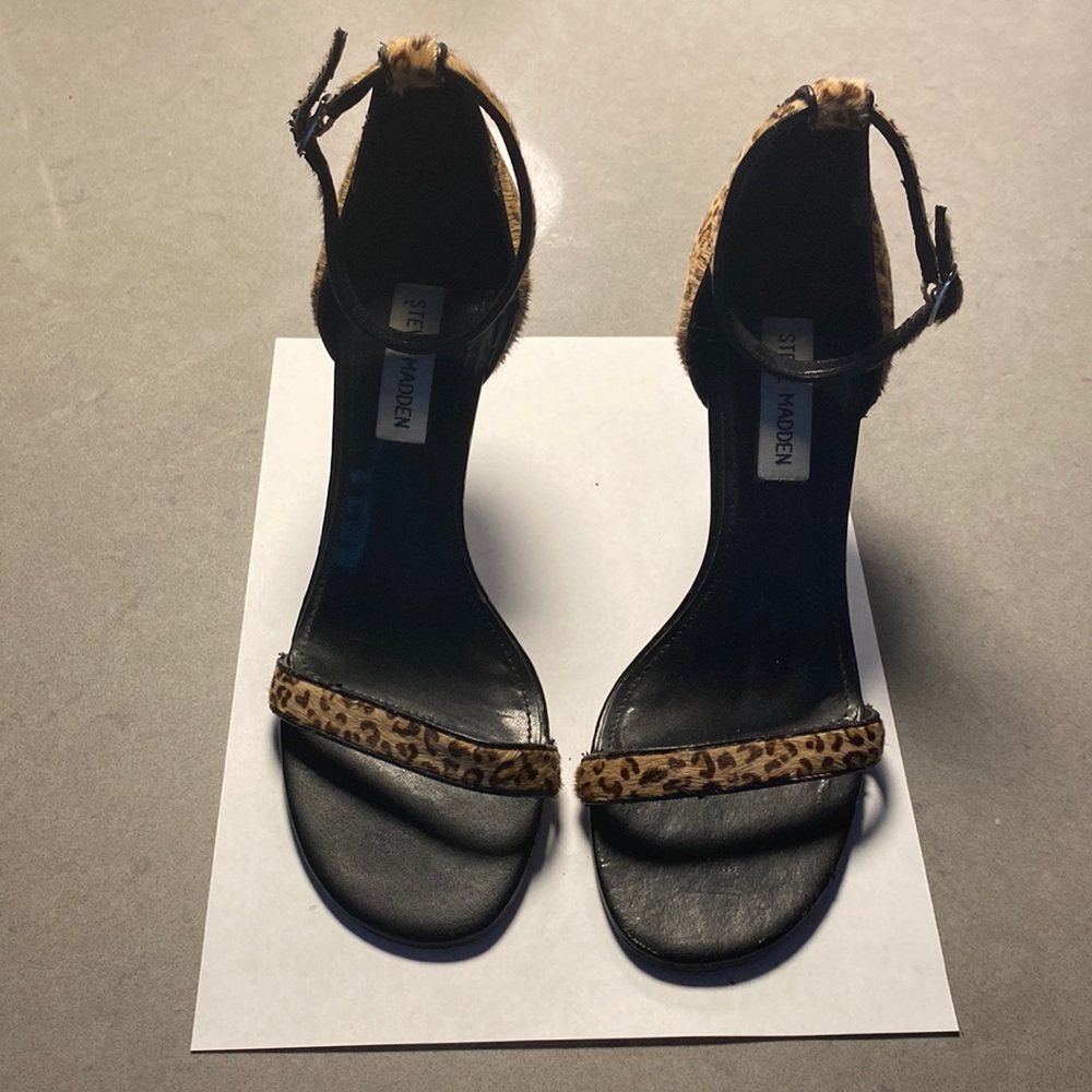 Steve Madden Cheetah Print Heels / Size:7.5